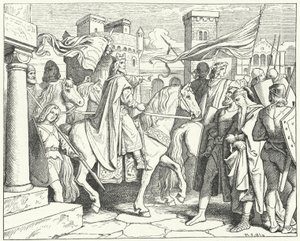Charlemagne Entering Pavia, 774