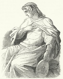 Wolfram von Eschenbach, German Knight and Poet by Moritz Ludwig von Schwind