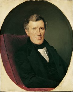 Franz Grillparzer, Most Famous Austrian Dramatist by Moritz Michael Daffinger