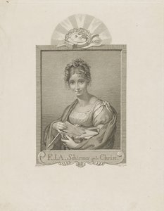 Portrait of the actress Friederike Schirmer, née Christ