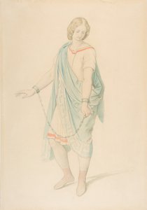 The Soprano Karoline Hetzenecker in the Role of Sesto in La Clemenza di Tito, ca. 1848 by Moritz Ludwig von Schwind
