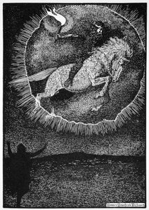 The Vision of the Man on the Grey Horse by Morris Meredith Williams
