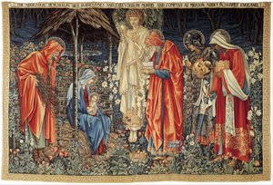 The Adoration of the Magi by Morris and Company