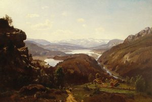 View Towards Al in Hallingdal 1871