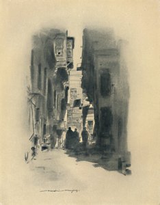 A Cairo Street, 1903 by Mortimer L Menpes