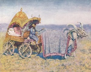 A Native Bullock-cart from Bikanir