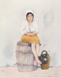 A Little Water-Carrier by Mortimer Ludington Menpes