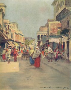 A Side Street in Agra, 1905
