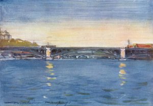 Afternoon on the Seine by Mortimer Ludington Menpes