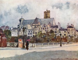 By the Seine by Mortimer Ludington Menpes