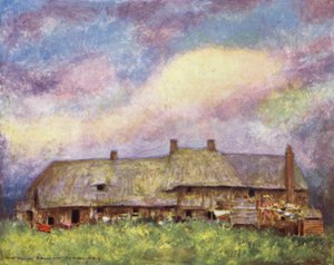 Cottages, Dorchester by Mortimer Ludington Menpes
