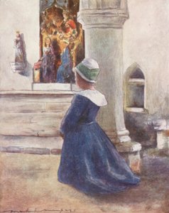 In Church by Mortimer Ludington Menpes