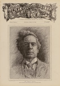 John Lawrence Toole, English Actor by Mortimer Ludington Menpes