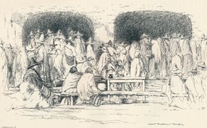 Mid-day at Puebla, c1895 by Mortimer Ludington Menpes