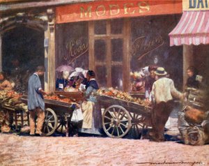 Rue de la Fayette by Mortimer Ludington Menpes