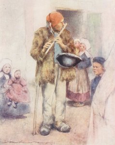 The Blind Piper by Mortimer Ludington Menpes