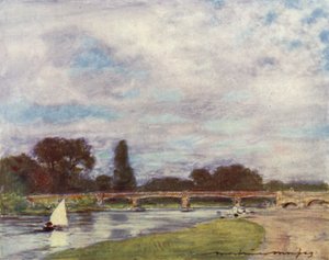 Walton Bridge by Mortimer Ludington Menpes