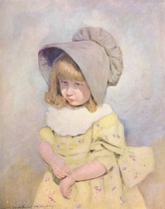 World’s Children: English, Lilac Sunbonnet