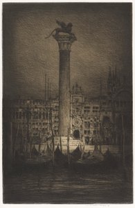Lion of St. Mark by Mortimer Menpes