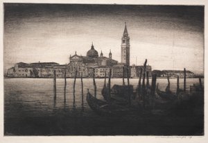 San Giorgio Maggiore by Mortimer Menpes