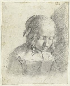 Head of a Girl by Moses Ter Borch