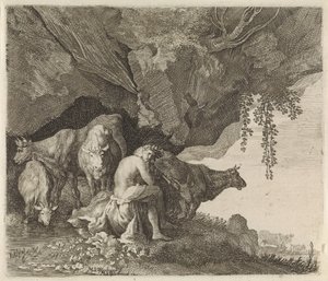 Apollo Tending the Flock of Admetus by Moyses van Wtenbrouck