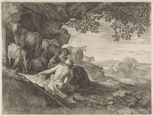 Shepherd and Shepherdess by Moyses van Wtenbrouck