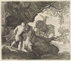 Mercury Punishes Battus by Moyses van Wtenbrouck