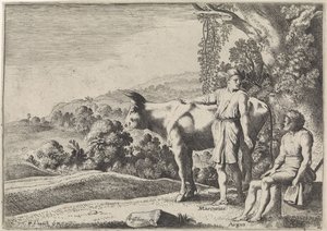 Mercury Talking to Argus by Moyses van Wtenbrouck