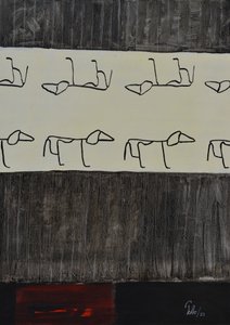 Minimalist Dachshund Pattern