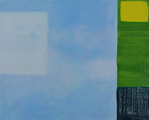 Serene Blue Green Yellow