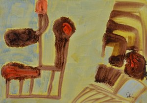 Warm Abstract Forms by Mr PETTO