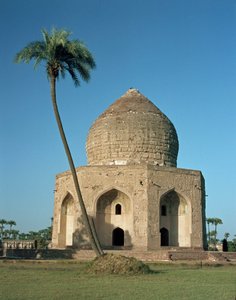 View of the Mausoleum of Asif Khan Located in Shahdara Bagh