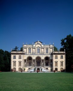 Facade of Villa Mansi by Muzio (circle of) Oddi