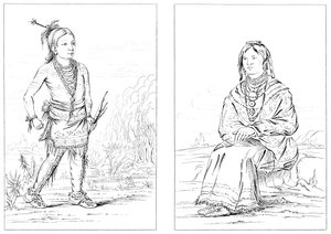 Native Americans, North Western Frontier, 1841