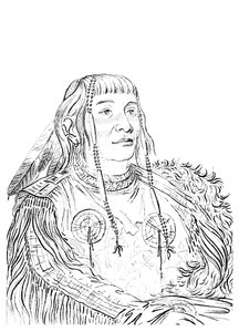 Portrait of a Native American Man