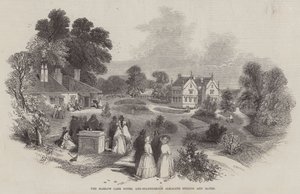 The Harlow Carr Hotel and Sulphureous Alkaline Springs and Baths by Myles Birket Foster