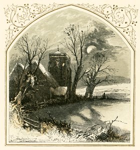 The Death of the Old Year by Myles Birket Foster