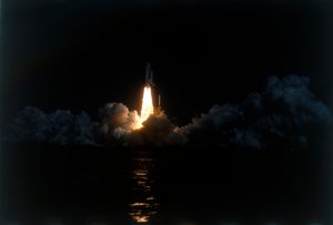 Space Shuttle Columbia lifts off, Kennedy Space Center, Merritt Island, Florida, USA by NASA Images
