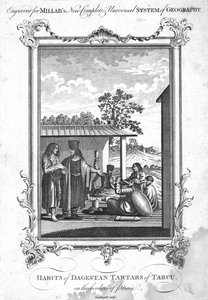 Habits of Dagestan Tartars of Tarcu, on the borders of Persia, 1780 by N. C. Goodnight