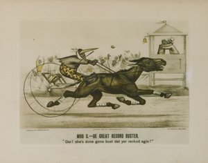 Mud S. - The Great Record Buster by N. & Ives J.M.(1824 95) (after) Currier