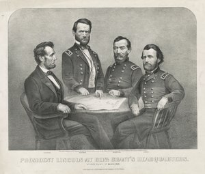 President Lincoln at General Grant