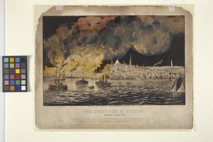 The Great Fire At Boston