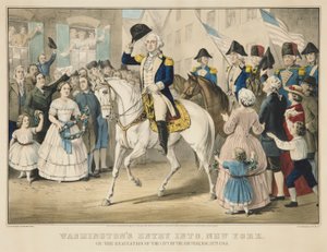 Washington’s Entry into New York on the Evacuation of the City by the British on Nov. 25th 1783