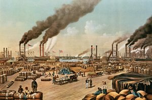 The Levee - New Orleans, 1884