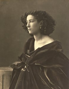 Sarah Bernhardt (1844-1924) French actress