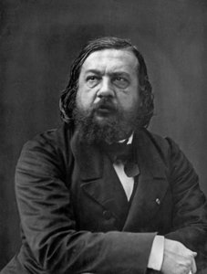 Theophile Gautier, 1856, Photo by Felix Nadar by Nadar
