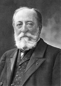 Camille Saint-Saëns (1835-1921) French composer, From a photograph by Nadar