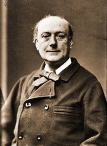 Portrait of Theodore de Banville, poet by Nadar