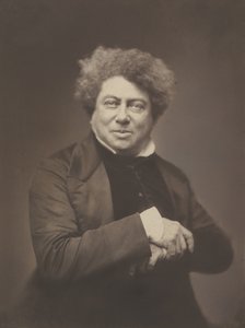 Alexandre Dumas père (1802-1870) by Nadar